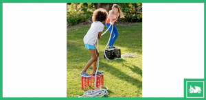 kids enjoying lawn