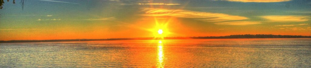 sunrise over green bay wisconsin