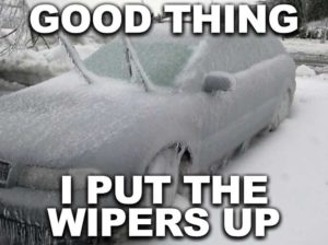 funny winter wipers meme