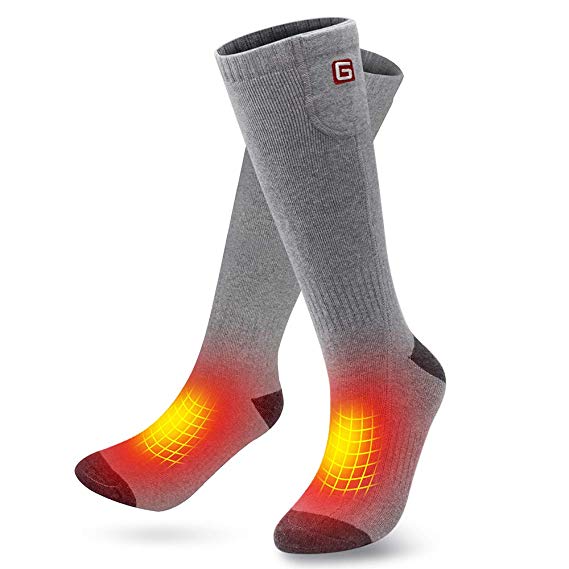 heated winter socks