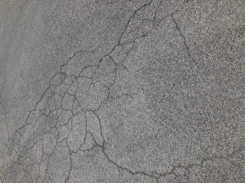 driveway cracks