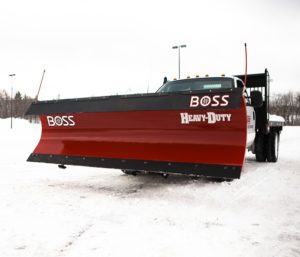 Boss plow straight blade