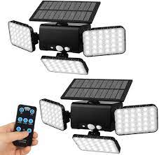 Aqonsie 2 pack outdoor solar lights